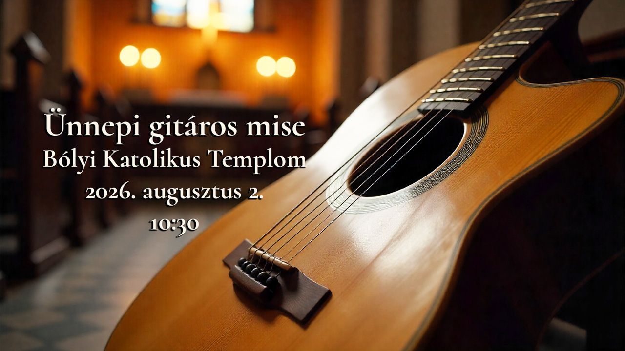 Ünnepi gitáros szentmise