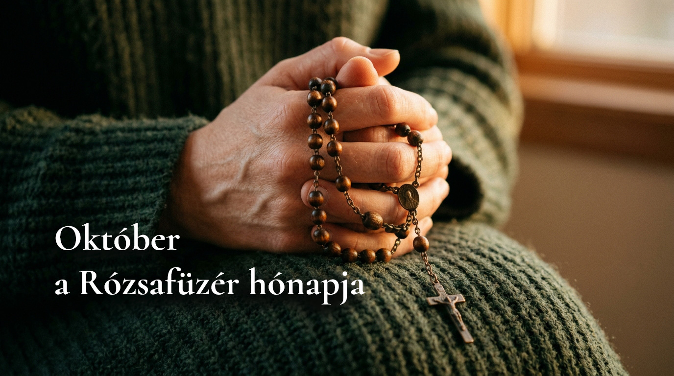 Október a Rózsafüzér hónapja